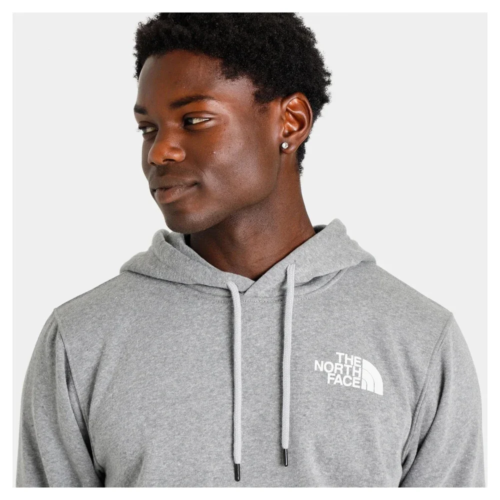 The North Face Box NSE NF0A7UNSGVD Hoodie Mens Small Gray Heather Pullover DAB38